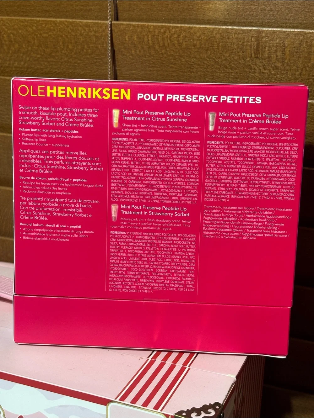 Ole Henriksen Pout Preserve Petites Mini Lip Trio